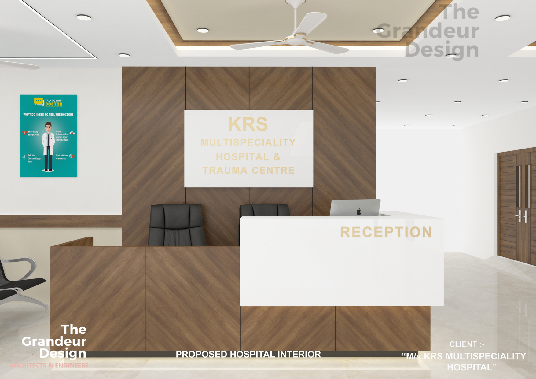 Hospital interior design services near me