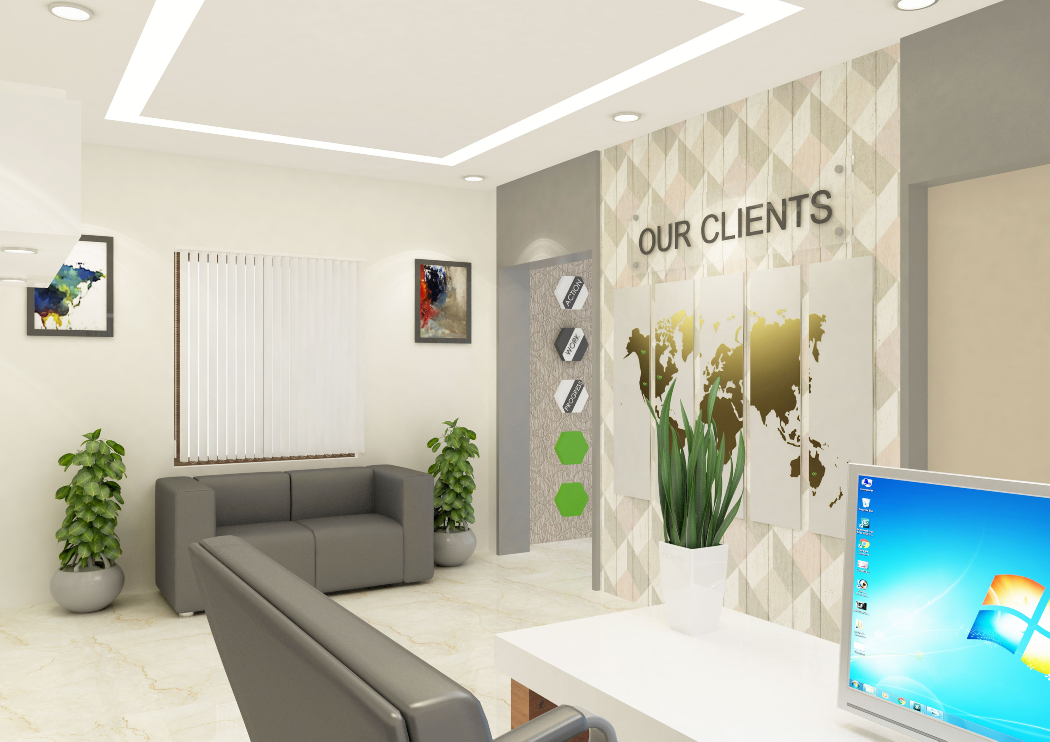 Interior works in Coimbatore